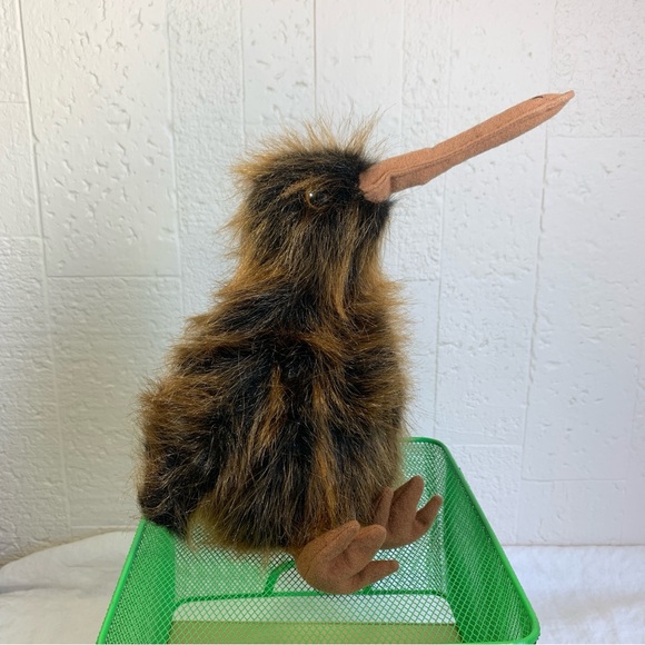 Vintage Ty ❤️Beanie Buddy Beak Kiwi Bird large Plush Stuffed Animal 10” - Picture 4 of 11